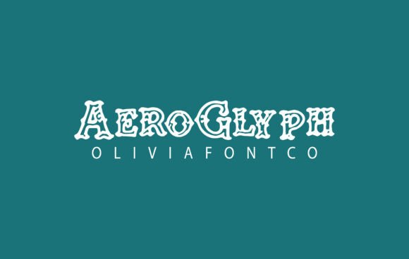 Aeroglyph: A Font That Breathes Life Into Editorial Design