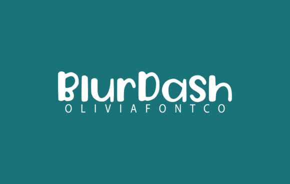 Blurdash: A Romantic Handwritten Font for Editorial Design