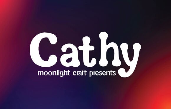 Cathy: A Versatile Script Font for Creative Branding