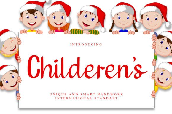 Childerens: A Font with Personality for Branding Projects