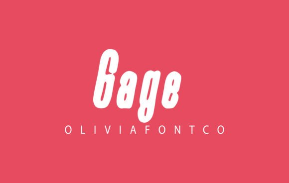 Gage Font: A Script Amp Essential for Creative Campaigns