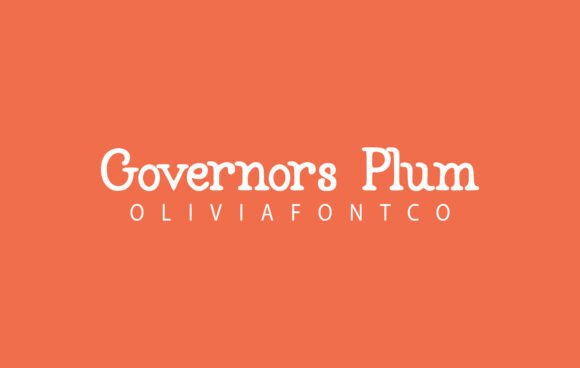 Govs Plum: A Romantic Handwritten Font for Creative Branding