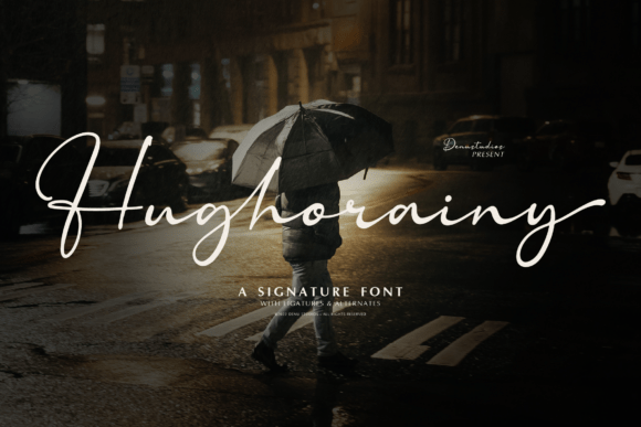 Hughorainy: A Font That Breathes Elegance Into Branding
