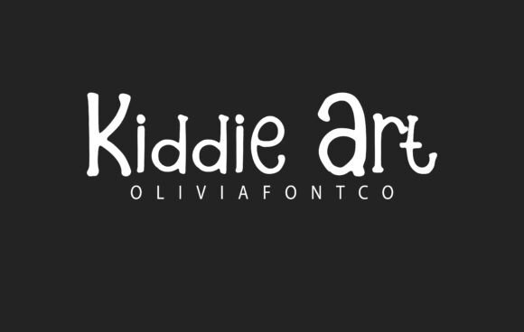 Kiddie Art: A Font That Breathes Life Into Your Creations