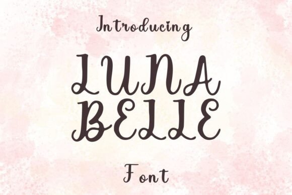 Luna Belle: The Font That Elevates Your Brand