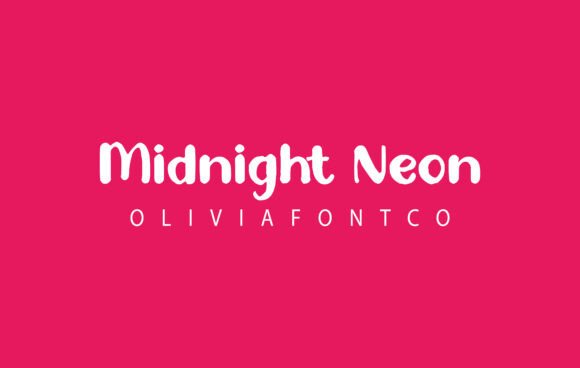 Midnight Neon: A Script Font for Web Design Excellence