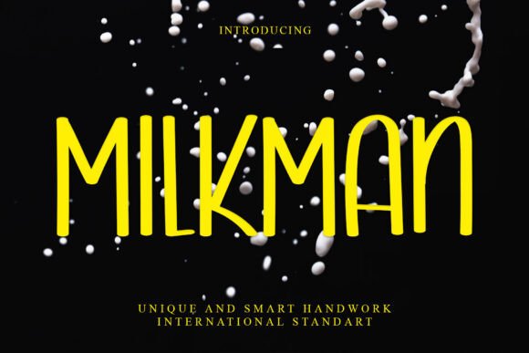 Milkman: A Font That Adds Elegance to Branding