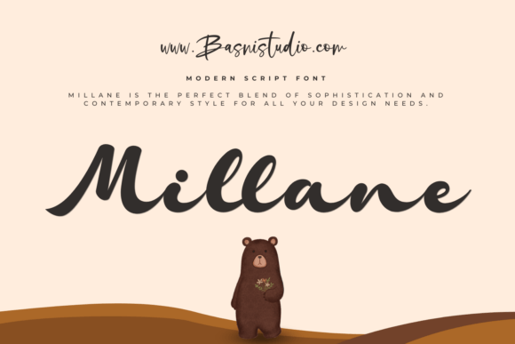 Millane: A Script Font That Elevates Digital Branding