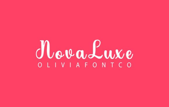 Novaluxe Font for Web Designers