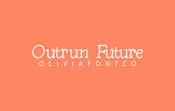 Outrun Future: A Script Font for Creative Campaigns