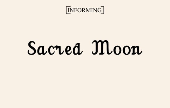 Sacred Moon: A Font That Elevates Digital Design