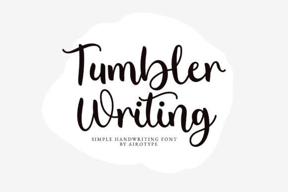 Tumbler Writing: A Simple Script for Digital Branding