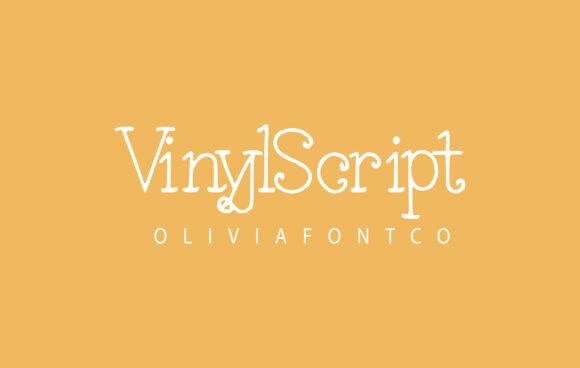 Vinylscript: A Font That Breathes Life Into Your Creations