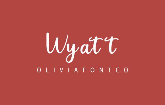 Wyatt Font: Elevate Your Brand with a Timeless Script Typeface