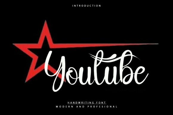 Youtube: A Script Font for Impactful Branding and Marketing
